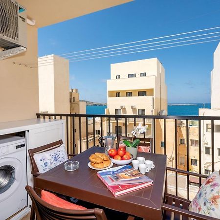 Sea Bliss Apartments With Terrace Just Off Seafront In St Paul'S Bay - By Getawaysmalta Сейнт Полс Бей Екстериор снимка